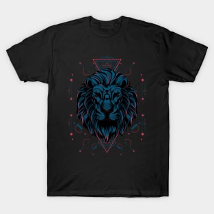 The Lion sacred geometry T-Shirt